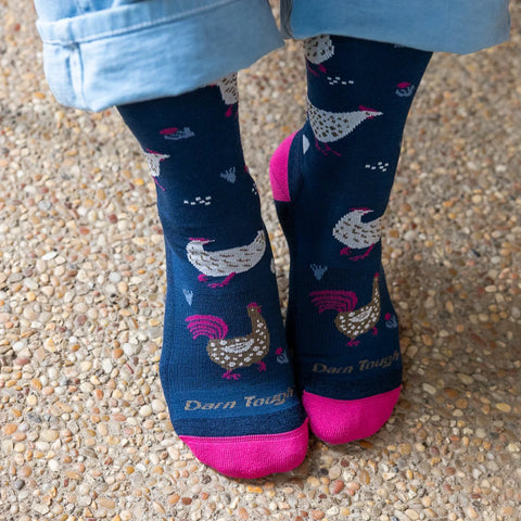 Women's Mother Clucker Crew Lightweight Lifestyle Socks