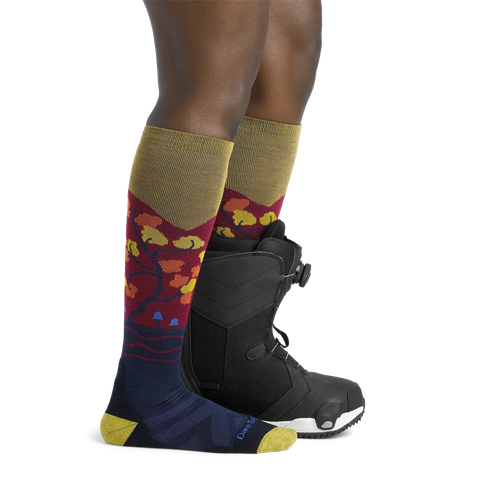 Women's Enchanted Over-the-Calf Midweight Ski & Snowboard Socks- Last Chance