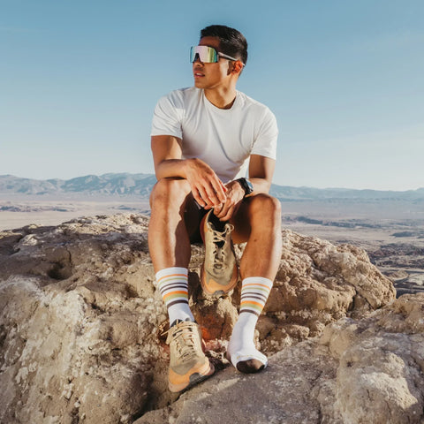 Men's Fastpack Micro Crew Lightweight Hiking Socks