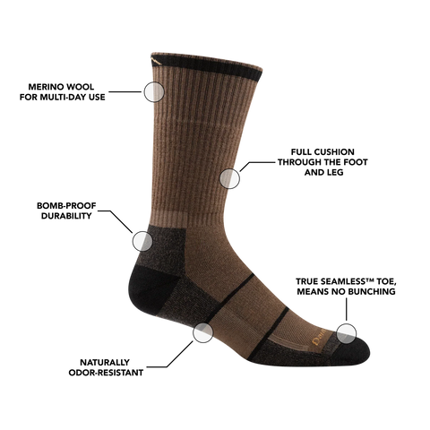 Men's William Jarvis Boot  Midweight Work Sock