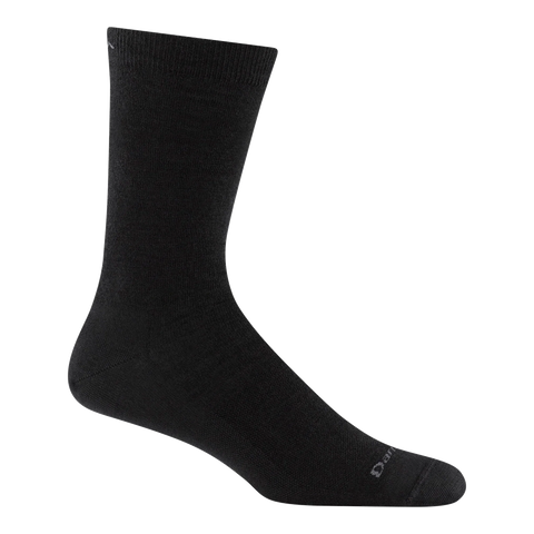 Men's Solid Crew Lightweight Lifestyle Socks