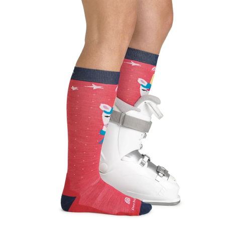 Kids Magic Mountain Over-the-Calf Midweight Ski & Snowboard Socks
