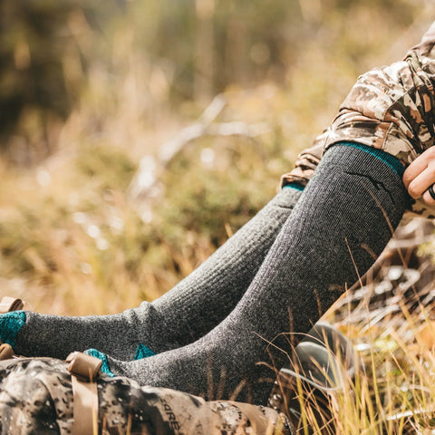 Women's Mountaineering Over-the-Calf Heavyweight Hiking Socks