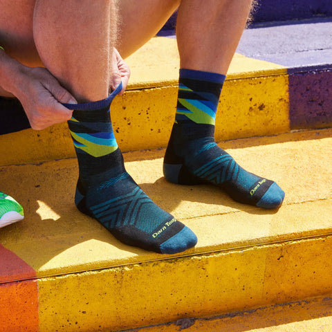 Men's Bolt Micro Crew Ultra-Lightweight Running Socks- Last Chance