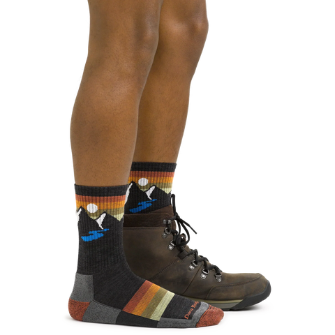 Men's Sunset Ridge Micro Crew Lightweight Hiking Socks