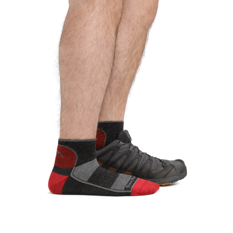 Men's 1715 Quarter Lightweight Running Socks