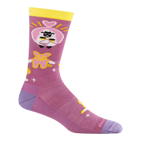 Unisex Close Knit Crew Lightweight Lifestyle Sock