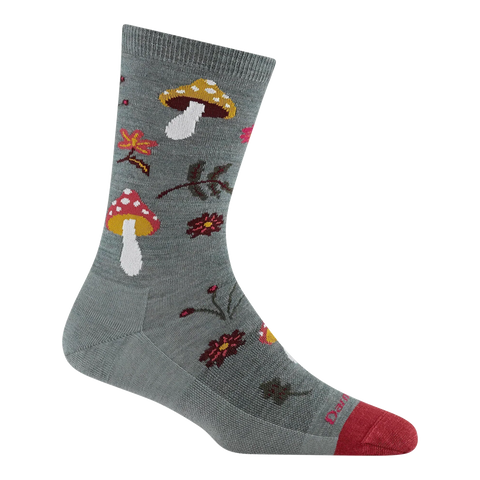Women's Shroom Bloom Crew Lightweight Lifestyle Socks