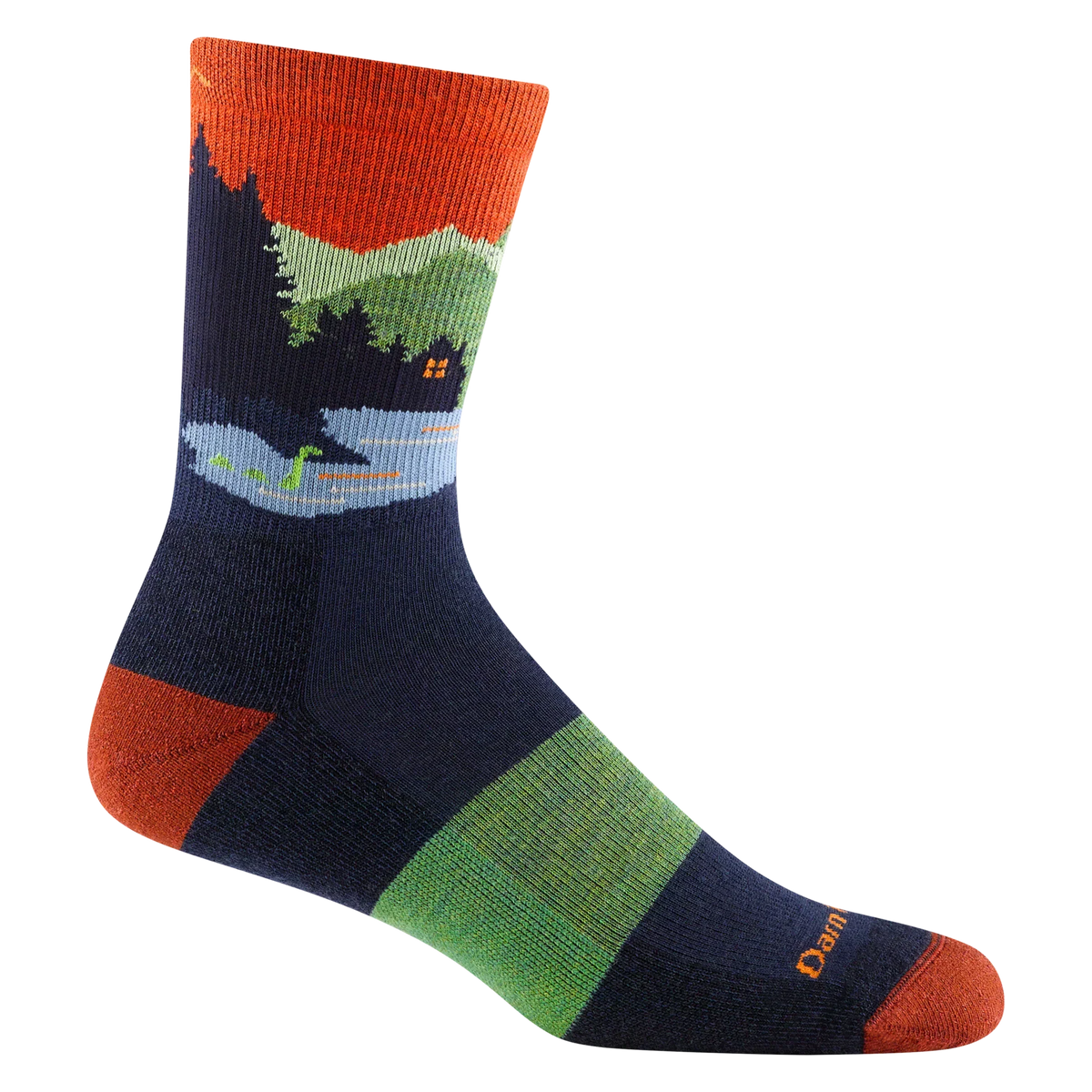 Men's Close Encounters Micro Crew Midweight Hiking Socks